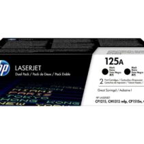 HP CB540A Negro Pack de 2 Cartuchos de Toner Originales - 125A