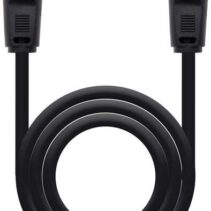 Nanocable Cable de Antena TV 75 OHM Macho/Hembra 1.80m - Color Negro