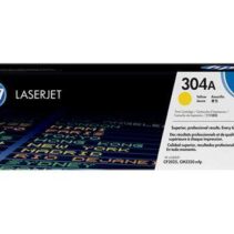 HP CC532A Amarillo Cartucho de Toner Original - 304A