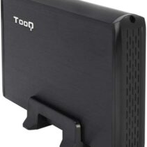 Tooq Carcasa Externa HDD 3.5" SATA USB 2.0 con Soporte - Color Negro