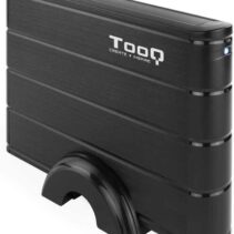 Tooq Carcasa Externa HDD 3.5" SATA USB 3.0 con Soporte - Color Negro