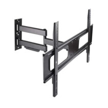 Tooq Soporte de Pared con Brazo Articulado para TV de 37"-70" - Giratorio e Inclinable - Peso Max 50Kg - VESA 600x400mm - Color Negro