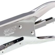 Rapesco Porpoise Grapadora Metalica de Tenaza - Hasta 40 Hojas con Grapas de 8mm - Grapas 26/6-8mm