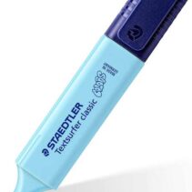 Staedtler Textsurfer Classic 364 Vintage Marcador Fluorescente - Punta Biselada - Trazo entre 1 - 5mm - Tinta con Base de Agua - Color Azul Cielo