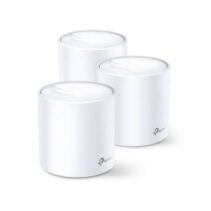 TP-Link Sistema WiFi 6 Mesh Doble Banda AX1800 - 3 Unidades Deco - 2 Puertos Ethernet LAN (RJ-45) - Cobertura WiFi hasta 1760m2 - WPA3