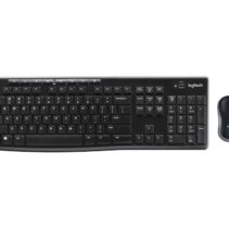 Logitech MK270 Pack Inalambrico USB Teclado Multimedia + Raton 1000dpi 3 Botones - Uso Ambidiestro - Color Negro