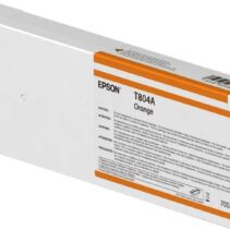 Epson T804A Naranja Cartucho de Tinta Original - C13T804A00