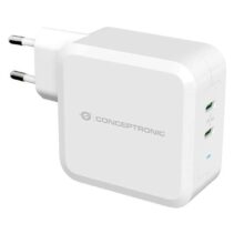 Conceptronic Althea Cargador Universal Quick Charge PD 2xUSB-C GaN 100W