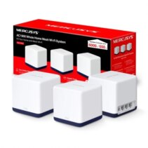 Mercusys H50G Sistema Wi-Fi Mesh AC1900 - 3 Unidades Halo - Cobertura hasta 550 m² - Roaming sin Interrupciones