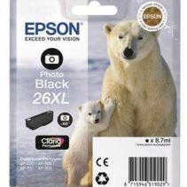 Epson T2631 (26XL) Negro Photo Cartucho de Tinta Original - C13T26314012