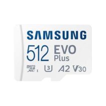 Samsung EVO Plus Tarjeta Micro SDXC 512GB UHS-I U3 Clase 10 con Adaptador