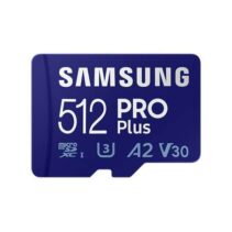 Samsung PRO Plus Tarjeta Micro SDXC 512GB UHS-I U3 Clase 10 con Adaptador