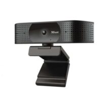 Trust TW350 Webcam UltraHD 4K USB 2.0 - 2 Microfonos Incorporados - Enfoque Automatico - Campo de Vision 74º - Tapa de Privacidad