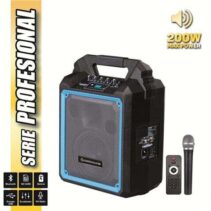 Coolsound Pro 200 Altavoz Autoamplificado Bluetooth 200W 6.5" 60W RMS con Bateria - USB