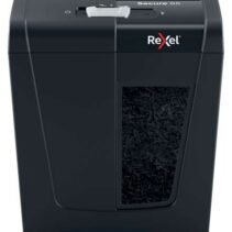 Rexel Secure S5 Destructora de Papel Manual Corte en Tiras - Destruye hasta 5 Hojas - 10L