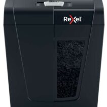 Rexel Secure X8 Destructora de Papel Manual Corte en Particulas - Nivel de Seguridad P-4 - Destruye hasta 8 Hojas - Capacidad de la Papelera 14L - Color Negro