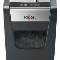 Rexel Momentum X410-SL Slimline Destructora de Papel Manual Corte Confeti - Nivel de Seguridad P-4 - Destruye hasta 10 Hojas - Capacidad de la Papelera 23L - Color Gris