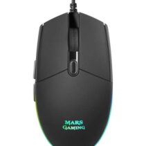 Mars Gaming MMG Raton Gaming USB 3200dpi - 6 Botones - Iluminacion LED RGB - Uso Diestro - Cable de 1.60m