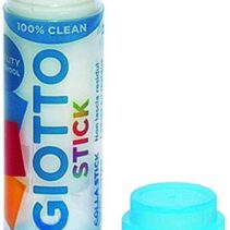 Giotto Stick Barra de Pegamento Grande - Capacidad 40gr - Sin Disolventes - Secado Rapido - Apto para Uso Escolar