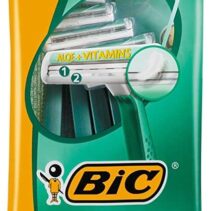 Bic Confort 2 Pack de 5 Maquinillas de Afeitar Desechables de 2 Hojas - Tira Lubricante con Aloe Vera