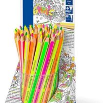 Staedtler Textsurfer Dry 128 64 Expositor de 48 Lapices Marcadores de Colores - Diseño Ergonomico - Colores Surtidos