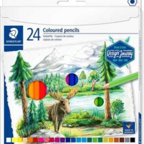 Staedtler 146C Pack de 24 Lapices de Colores - Mina Suave - Colores Surtidos