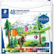 Staedtler 146C Pack de 48 Lapices de Colores - Mina Suave - Colores Surtidos