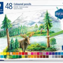 Staedtler 146C Pack de 48 Lapices de Colores - Mina Suave - Colores Surtidos