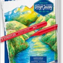 Staedtler 146 10G Pack de 12 Lapices de Colores Acuarelables - Sin Madera - Colores Surtidos