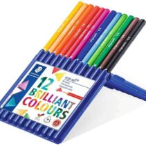 Staedtler Ergosoft 157 Pack de 12 Lapices de Colores - Diseño Ergonomico - Colores Surtidos