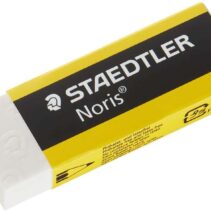 Staedtler Noris 526 N20 Goma de Borrar - Alta Calidad - Minimos Residuos - Color Blanco