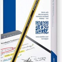 Staedtler Noris Digital Pack de Lapiz Digital + 5 Puntas de Recambio - Superficie Antideslizante - No Necesita Carga