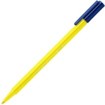 Staedtler Triplus Color 323 Rotulador de Punta Fina - Trazo 1mm Aprox - Tinta Base de Agua - Color Amarillo Claro