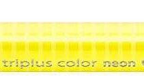 Staedtler Triplus Color 323 Rotulador de Punta Fina - Trazo 1mm Aprox - Tinta Base de Agua - Color Amarillo Neon