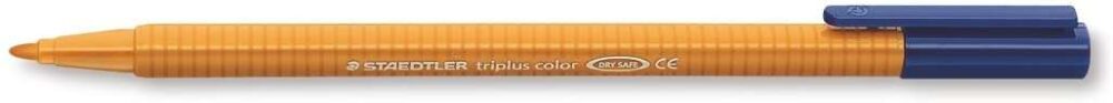 Staedtler Triplus Color 323 Rotulador de Punta Fina - Trazo 1mm Aprox - Tinta Base de Agua - Color Ocre Oro