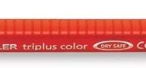 Staedtler Triplus Color 323 Rotulador de Punta Fina - Trazo 1mm Aprox - Tinta Base de Agua - Color Rojo