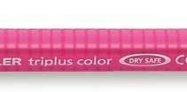 Staedtler Triplus Color 323 Rotulador de Punta Fina - Trazo 1mm Aprox - Tinta Base de Agua - Color Magenta