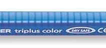 Staedtler Triplus Color 323 Rotulador de Punta Fina - Trazo 1mm Aprox - Tinta Base de Agua - Color Azul