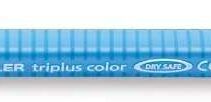 Staedtler Triplus Color 323 Rotulador de Punta Fina - Trazo 1mm Aprox - Tinta Base de Agua - Color Azul Claro