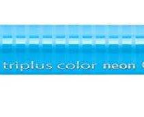 Staedtler Triplus Color 323 Rotulador de Punta Fina - Trazo 1mm Aprox - Tinta Base de Agua - Color Azul Neon