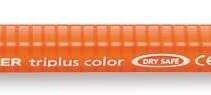 Staedtler Triplus Color 323 Rotulador de Punta Fina - Trazo 1mm Aprox - Tinta Base de Agua - Color Naranja