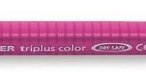 Staedtler Triplus Color 323 Rotulador de Punta Fina - Trazo 1mm Aprox - Tinta Base de Agua - Color Violeta Rojizo