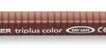 Staedtler Triplus Color 323 Rotulador de Punta Fina - Trazo 1mm Aprox - Tinta Base de Agua - Color Pardo Van Dyck