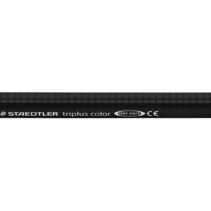 Staedtler Triplus Color 323 Rotulador de Punta Fina - Trazo 1mm Aprox - Tinta Base de Agua - Color Negro