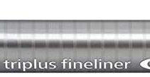 Staedtler Triplus Fineliner 334 Rotulador de Punta Fina - Trazo de 0.3mm - Tinta Base de Agua - Color Gris Calido