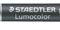 Staedtler Lumocolor 348 Rotulador Permanente de Doble Punta - Secado Rapido - Color Rojo