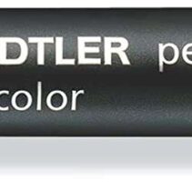 Staedtler Lumocolor 352 Rotulador Permanente - Punta Redonda - Trazo 2mm Aprox - Capuchon con Clip - Secado Rapido - Color Naranja