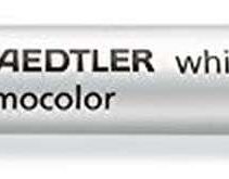 Staedtler Lumocolor 351 Marcador para Pizarra Blanca - Punta Biselada 2 - 5mm Aprox - Secado Rapido - Color Verde