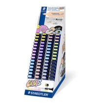 Staedtler Textsurfer Classic 364 Expositor de 60 Marcadores Fluorescentes - Punta Biselada 1 - 5 mm Aprox - Secado Rapido - Colores Surtidos