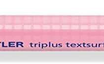 Staedtler Triplus Textsurfer 362 Rotulador Fluorescente - Trazo entre 1 a 4mm aprox. - Tinta Base de Agua - Color Carmin Claro